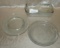 6 CLEAR GLASS KITCHEN, SERVING ITEMS