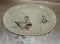 RED WING POTTERY SERVING PLATTER - BOB WHITE PATTERN