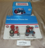 2 ERTL FORD/NEW HOLLAND DIECAST METAL FARM TOY PACKAGES