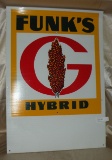 FUNKS HYBRID SEEDS DOUBLD-SIDED FIELD SIGN