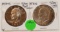 1971-S PROOF, 1971-S UNC SILVER EISENHOWER DOLLARS - 2 TIMES MONEY