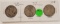 1917-D REV., 17-S REV., 1937 WALKING LIBERTY HALF DOLLARS - 3 TIMES MONEY