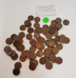 80 ASSORTED LINCOLN WHEAT CENTS - 1910-1919