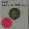 1883 LIBERTY V NICKEL W/CENTS