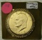 1972 GOLD PLATED EISENHOWER DOLLAR MONEY CLIP