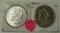 1897, 1921-S BU MORGAN SILVER DOLLARS - 2 TIMES MONEY