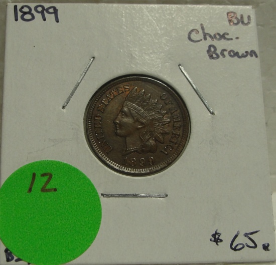 1899 BU INDIAN HEAD CENT