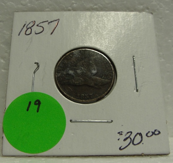 1857 FLYING EAGLE CENT