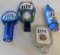 4 MILLER LITE BEER KEG TAPS