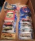 FLAT BOX W/APPROX. 10 ASSORTED HOT WHEELS TOYS