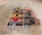 PLASTIC HOT WHEELS W/APPROX. 34 HOT WHEELS TOYS