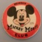 SMALL VTG. TIN MICKEY MOUSE CLUB MEMBER PIN