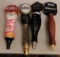 4 ASSORTED BEER KEG TAPS - 2 SAM ADAMS, GUINNESS, SAM ADAMS