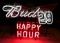 BUD 29 HAPPY HOUR NEON SIGN - WORKS