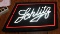 SCHLITZ PLASTIC LIGHTED SIGN - WORKS