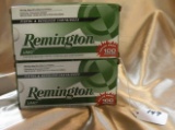 2 FULL BOXES REMINGTON .45 AUTOMATIC AMMUNITION - 200 ROUNDS