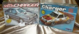 2 MPC/ERTL 1/25 SCALE DODGE CHARGER MODEL KITS - FACTORY SEALED