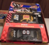 3 NASCAR 1/24 SCALE REPLICAS W/BOXES