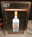 BACARDI RAZZ LIGHTED METAL SIGN - WORKS