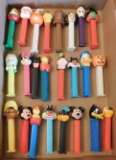 24 VINTAGE PEZ DISPENSERS