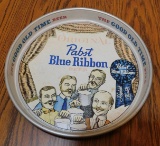 PABST BLUE RIBBON METAL TRAY