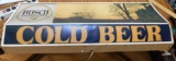 BUSCH BAVARIAN COLD BEER SIGN - NOT WORKING