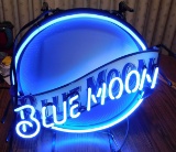 BLUE MOON NEON SIGN - NIB, WORKS