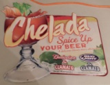 CHELADA TIN TACKER SIGN