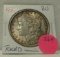 1896 BU MORGAN SILVER DOLLAR W/TONING