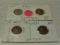 1909, 1910, 1924, 1931 LINCOLN WHEAT CENTS - 4 TIMES MONEY