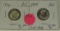1944, 1945 MERCURY DIMES - 2 TIMES MONEY