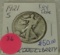 1921-S WALKING LIBERTY HALF DOLLAR - KEY DATE