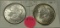 1883, 1885-O CHOICE BU MORGAN SILVER DOLLARS - 2 TIMES MONEY