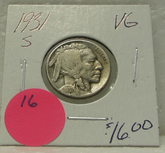 1931-S BUFFALO NICKEL