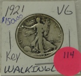 1921 WALKING LIBERTY HALF DOLLAR