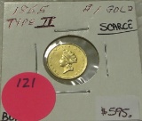 1855 TYPE 2 ONE DOLLAR GOLD COIN