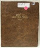 LINCOLN SET BOOK NEARLY COMPLETE - 1909-1974, MISSING 1909-S VDB