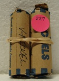 2 ROLLS ASSORTED LIBERTY V NICKELS