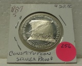 1987-S U.S. CONSTITUTION COMMEMORATIVE SILVER PROOF DOLLAR