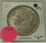 1921 BU MORGAN SILVER DOLLAR