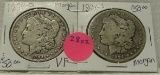1894-O, 1894-S MORGAN SILVER DOLLARS - 2 TIMES MONEY