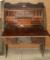 ANTIQUE SECRETARY DESK PROJECT W/KEY - LOCAL PICKUP ONLY
