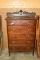 ANTIQUE CHEST OF DRAWERS - LOCAL PICKUP ONLY