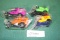 4 MATCHBOX KELLOGG'S CEREAL TOY CARS - N.O.S.