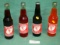 4 FULL BOTTLES OF HUSKER SODA - SEWARD NEBR.