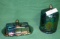 CARNIVAL GLASS BUTTER DISH, LIDDED CANDY DISH - 2 TIMES MONEY