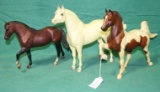 3 BREYER TOY HORSES - 3 TIMES MONEY