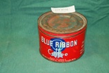 BLUE RIBBON COFFEE 1 LB. TIN - GRAND ISLAND, NE.