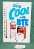 BALDWIN FILTERS SINGLE-SIDED TIN THERMOMETER