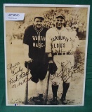 FIRST EDITION PRINT OF 1927 PHOTOGRAPH OF BABE RUTH, LOU GEHRIG